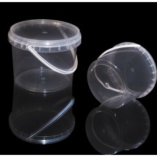 Ведро пластиковое с крышкой 2 л